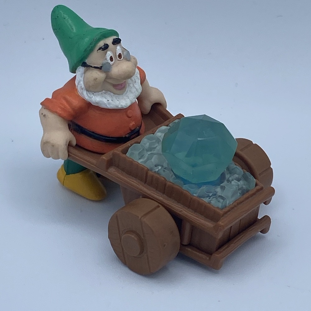 Disney Snow White & the Seven Dwarfs Doc 1992 McDonald's Happy Meal Toy Vintage